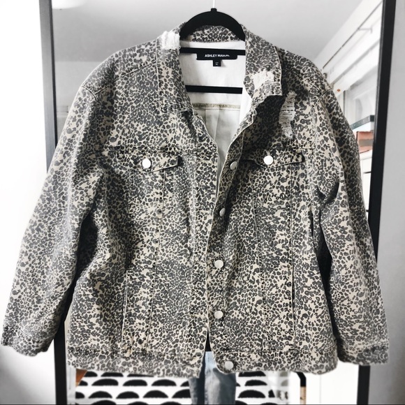 oversized blue jacket